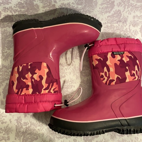 Bogs girls waterproof boots size 3 - Picture 7 of 8